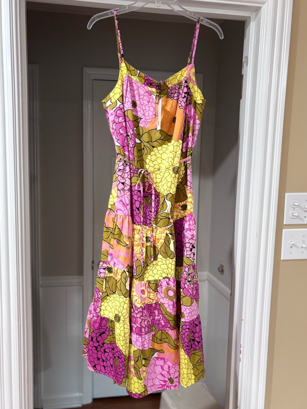 NWT THML Zinnia Floral Dress sz M